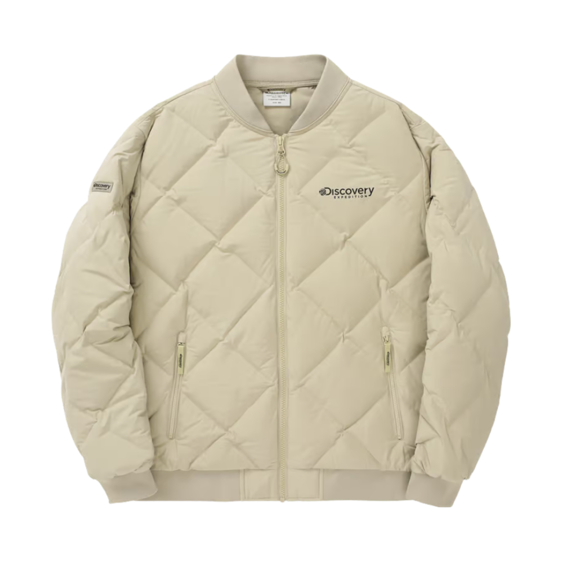 디스커버리 익스페디션 디하스 튜브 구스 다운 라이트웨이트 패딩 베이지(Discovery Expedition Dihas Tube Goose Down Lightweight Padding Beige)