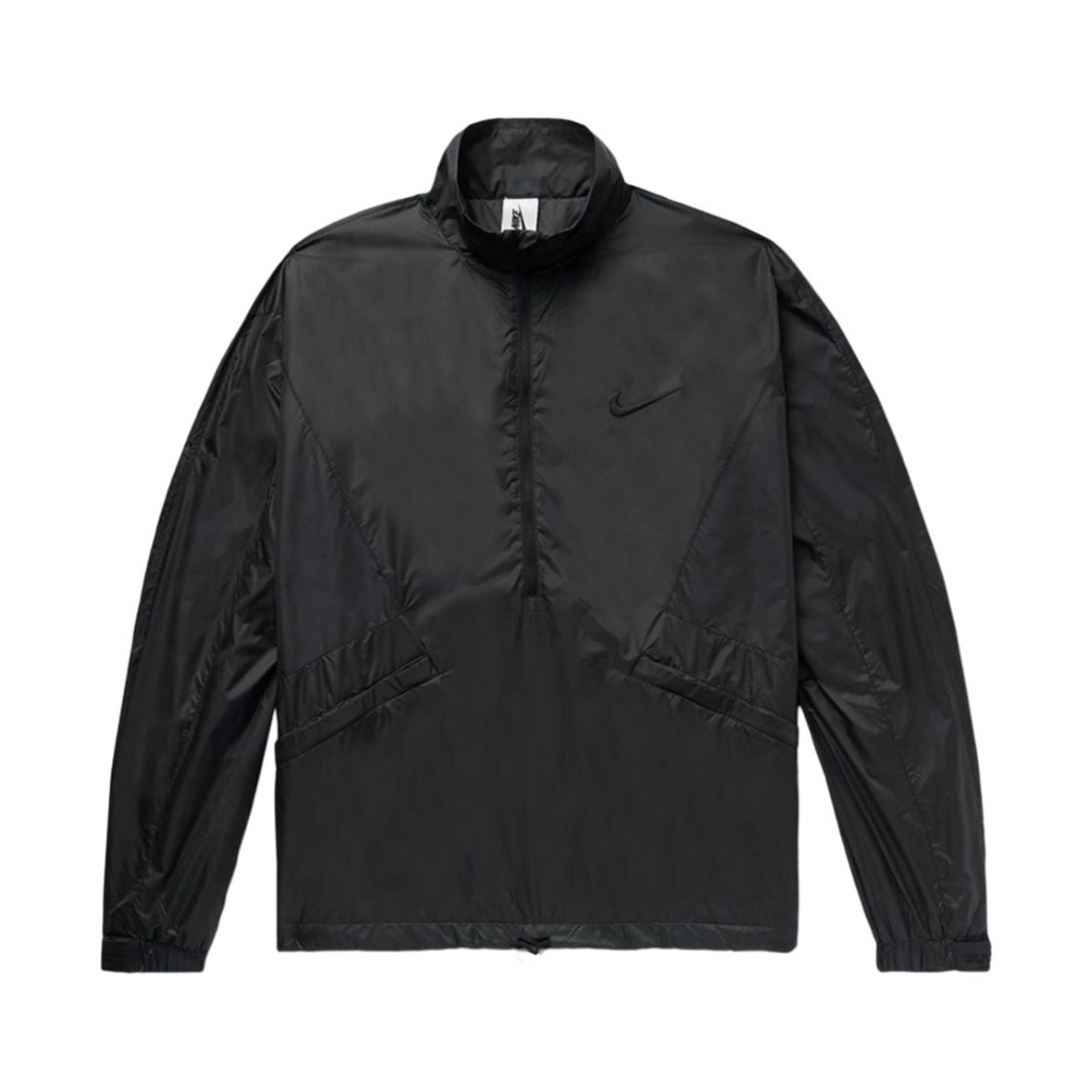 나이키 x 피어 오브 갓 NRG Ti 롱슬리브 하프 집 자켓 블랙(Nike x Fear of God NRG Ti LS Half Zip Jacket Black)