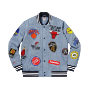 Supreme x Nike NBA Teams Warm-Up Jacket Denim - 18SS