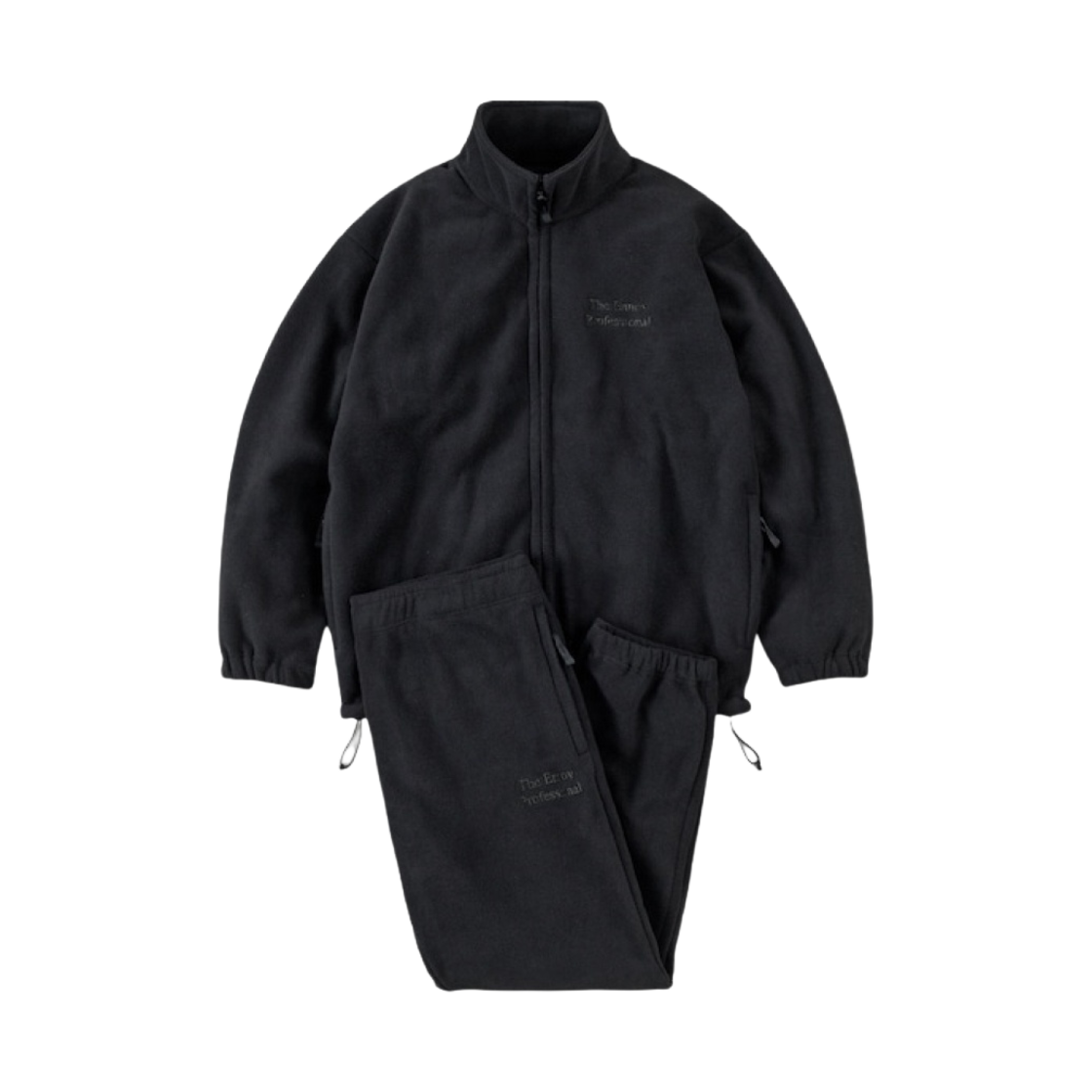 엔노이 시티 플리스 자켓 팬츠 세트 도쿄 블랙(Ennoy City Fleece Jacket Pants Set Tokyo Black)