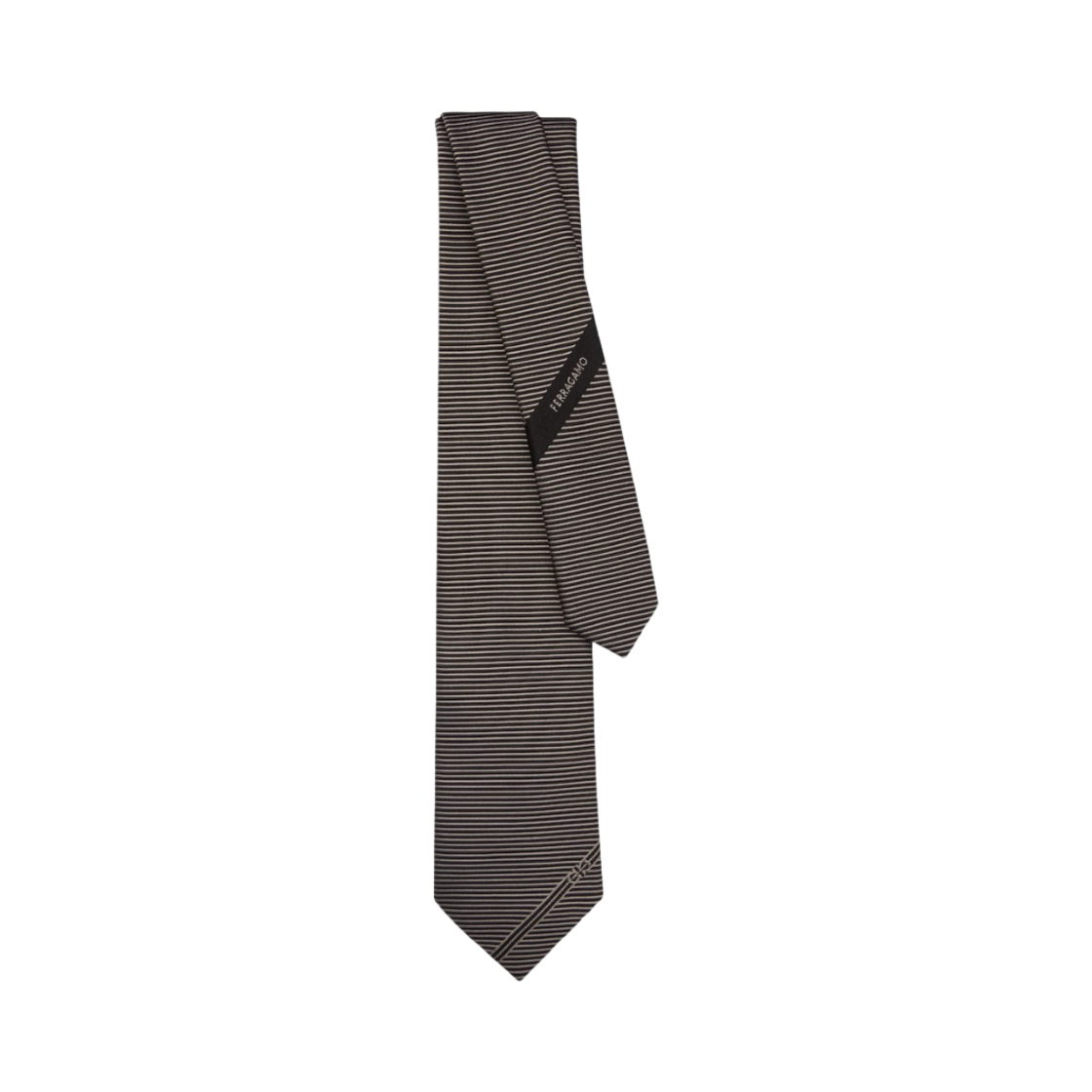 페라가모 싱가폴 자카드 타이 그레이(Ferragamo Singapore Jacquard Tie Grey) - 1