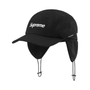 Supreme Packable Earflap Camp Cap Black - 22FW