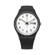 Swatch Once Again Quartz Black
