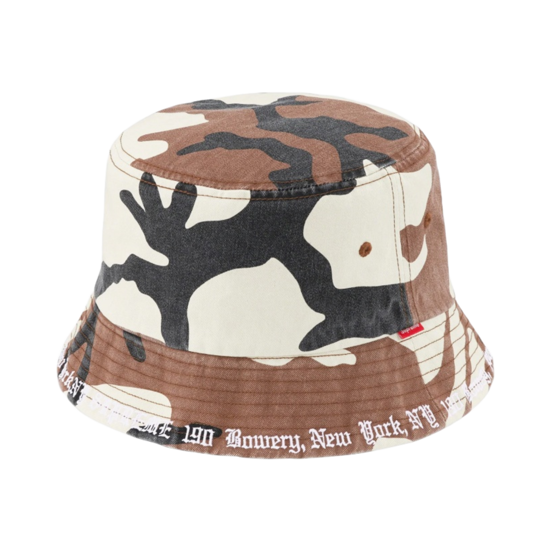슈프림 자수 브림 크러셔 브라운 카모 - 23SS(Supreme Embroidered Brim Crusher Brown Camo - 23SS) - 2