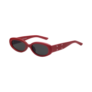 Gentle Monster x Maison Margiela MM206 Leather Red Gray