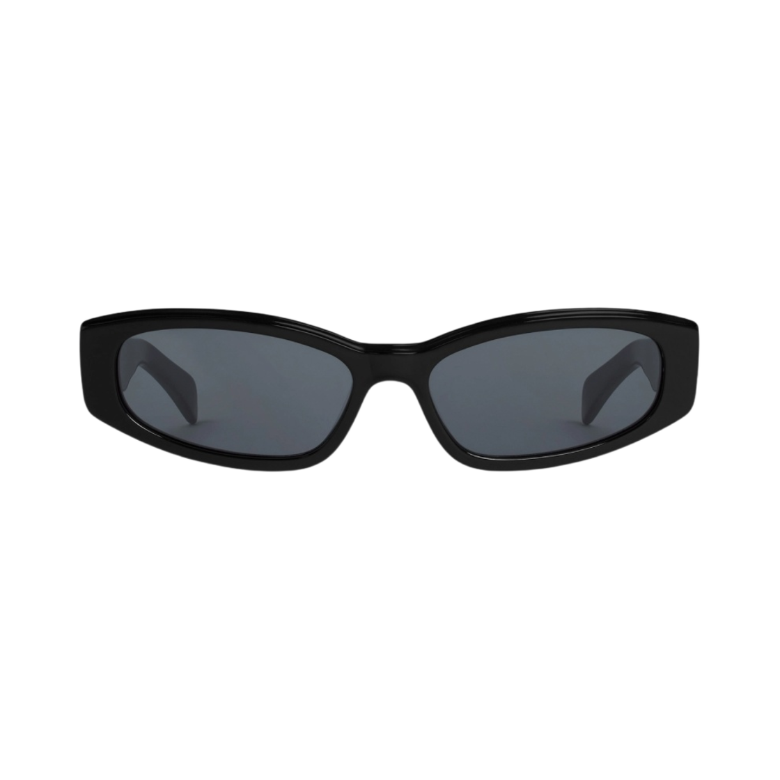 (W) 셀린느 아세테이트 렉탱귤러 S252 선글라스 블랙((W) Celine Rectangular S252 Sunglasses in Acetate Black) - 1