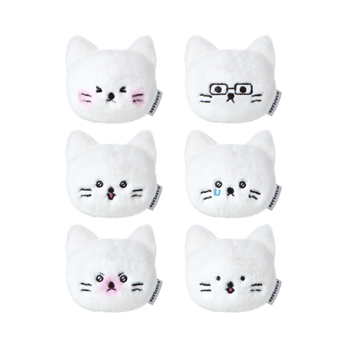 E2405_0002 earpearp Chichi Face Random Doll Keyring