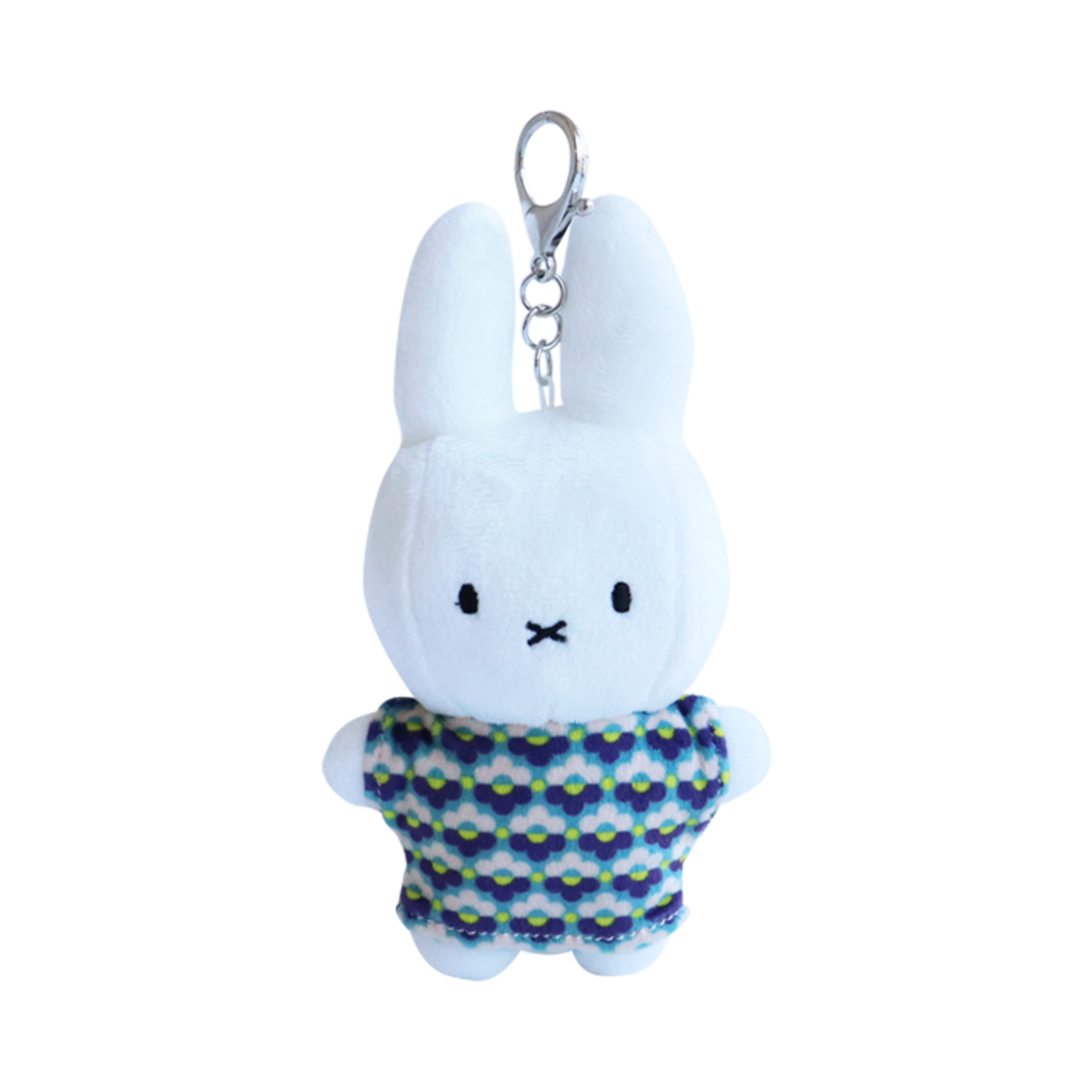2728-100 Many a Little Miffy Flower Pattern Key Ring Mix