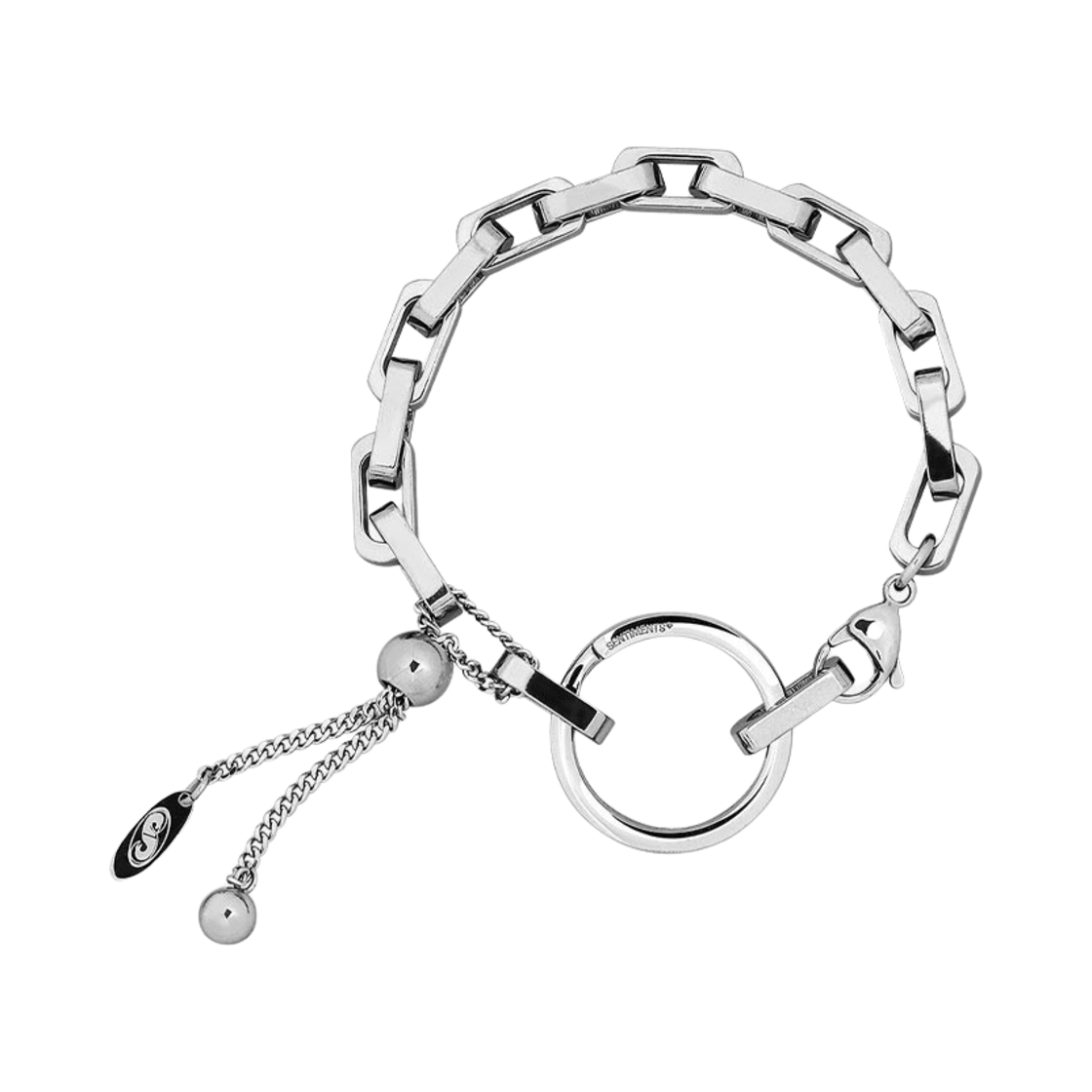 센티멍 넘버 400 브레이슬렛 실버