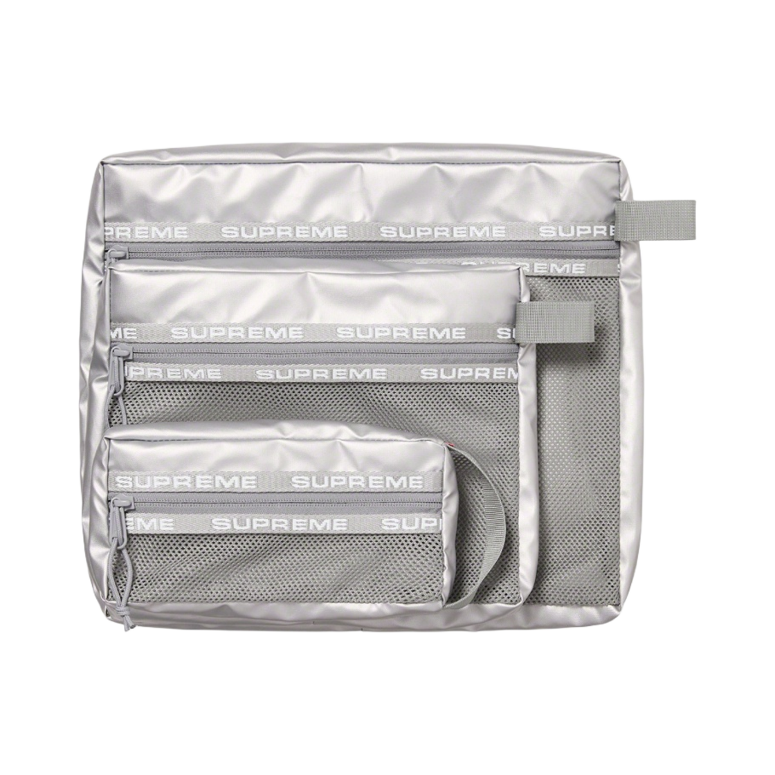 슈프림 오거나이저 파우치 세트 실버 - 22FW(Supreme Organizer Pouch Set Silver - 22FW) - 1