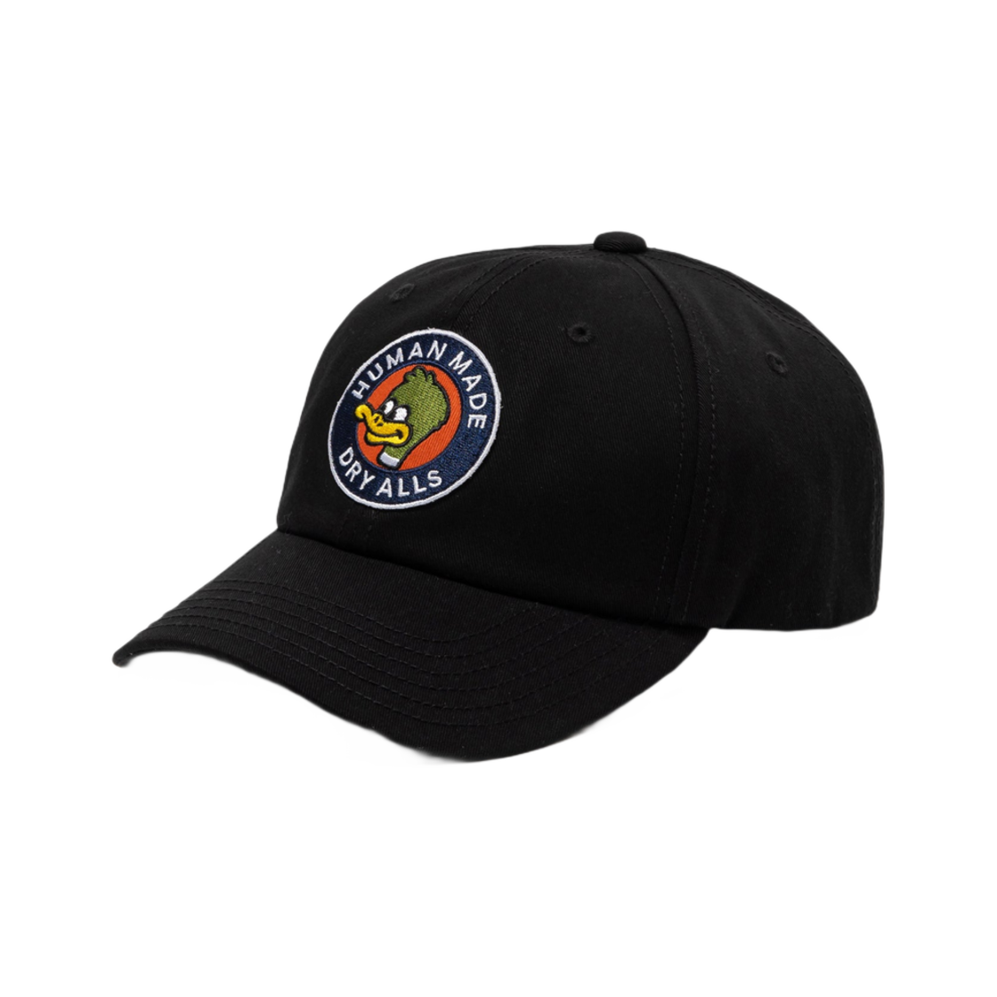 휴먼 메이드 6 패널 트윌 캡 블랙(Human Made 6 Panel Twill Cap Black)