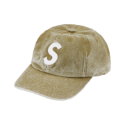 Supreme Pigment Canvas S Logo 6-Panel Olive - 23SS