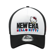 New Era x Hello Kitty A-Frame Trucker Ball Cap Black