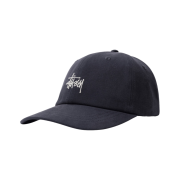 Stussy Stock Canvas Low Pro Cap Navy