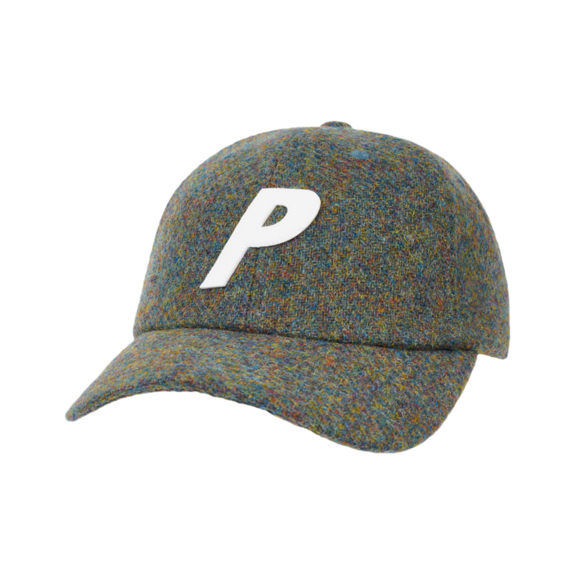 팔라스 해리스 트위드 P 6-패널 캡 그린 - 24FW(Palace Harris Tweed P 6-Panel Green - 24FW)