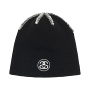 Stussy Exposed Stitch Skullcap Black