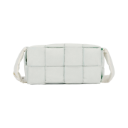 Bottega Veneta Padded Tech Cassette White Parakeet