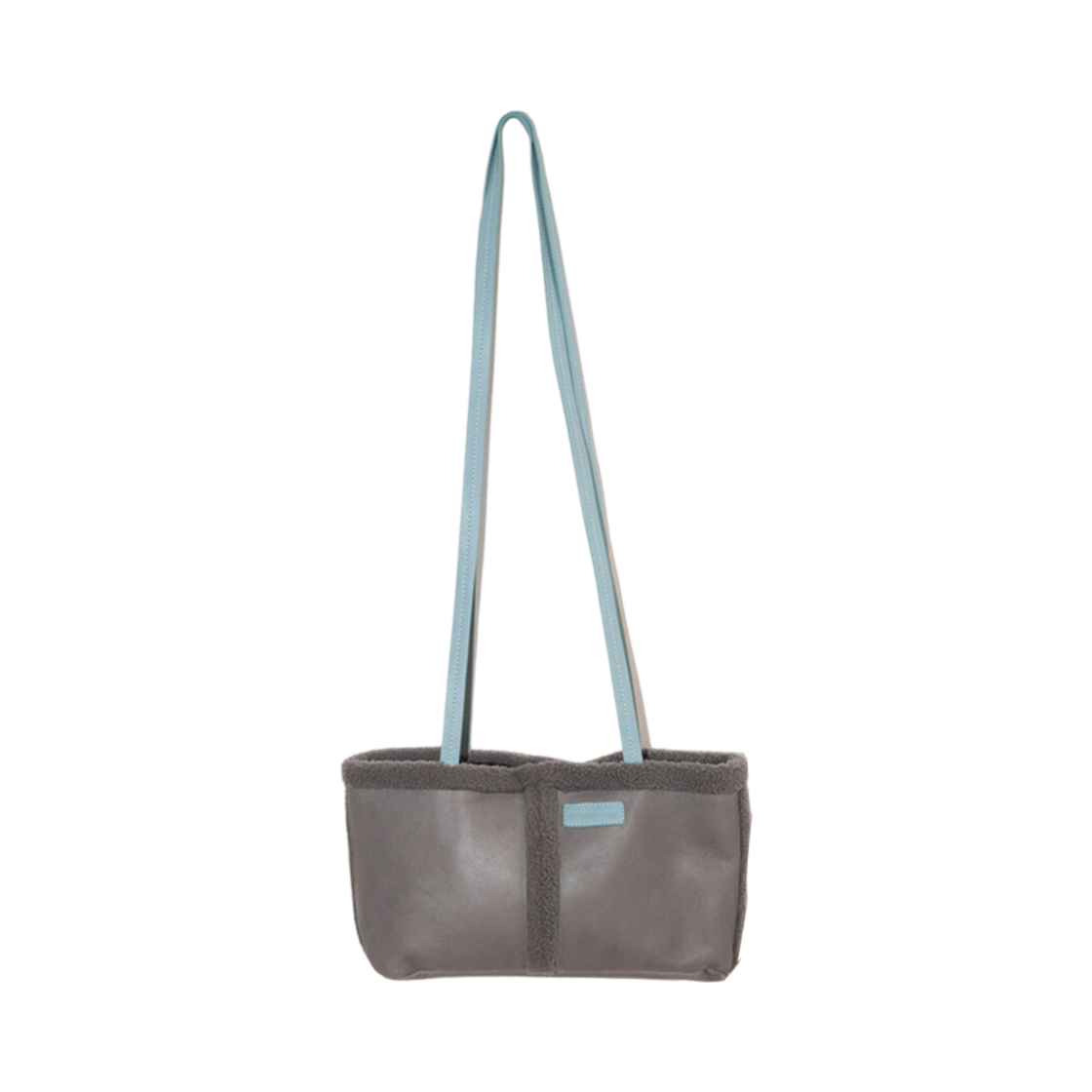 RN0004 Paloma Wool Monaco Double Sided Leather Bag Grey