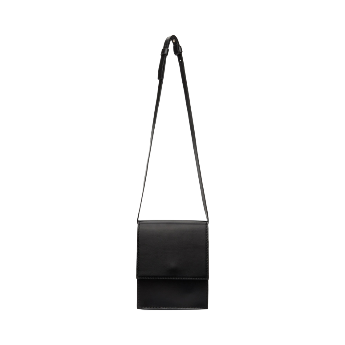 르메르 스몰 사첼백 베지터블 탠 레더 블랙(Lemaire Small Satchel Bag Vegetable-Tanned Leather Black) - 3