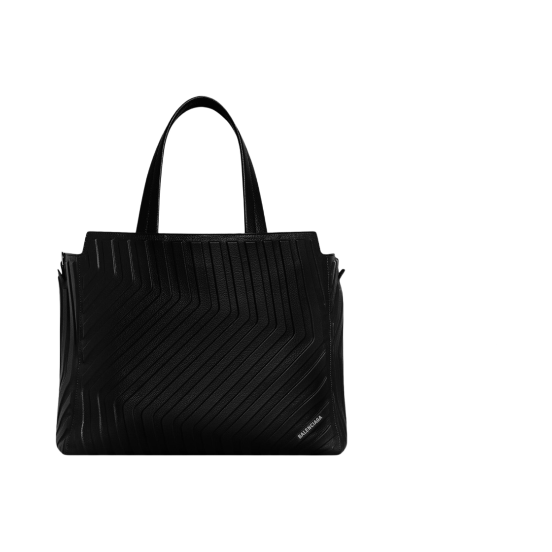 발렌시아가 카 미디움 이스트 웨스트 토트백 블랙(Balenciaga Car Medium East-West Tote Bag Black) - 1