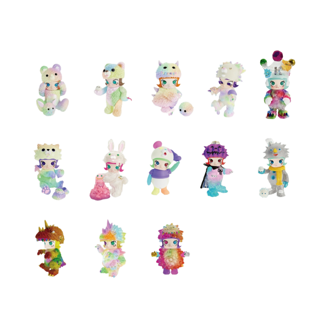 팝마트 몰리 x 인스팅토이 코스튬 시리즈 미개봉 랜덤박스 100% (12개입)(Pop Mart x Instinctoy Molly Costume Series Sealed Case 100% (12 Blind Boxes)) - 3