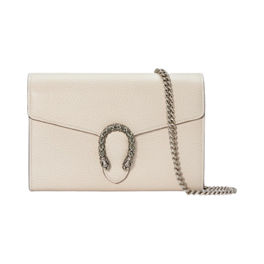 구찌 디오니서스 미니 레더 체인 백 화이트 레더(Gucci Dionysus Mini Leather Chain Bag White Leather) - 1