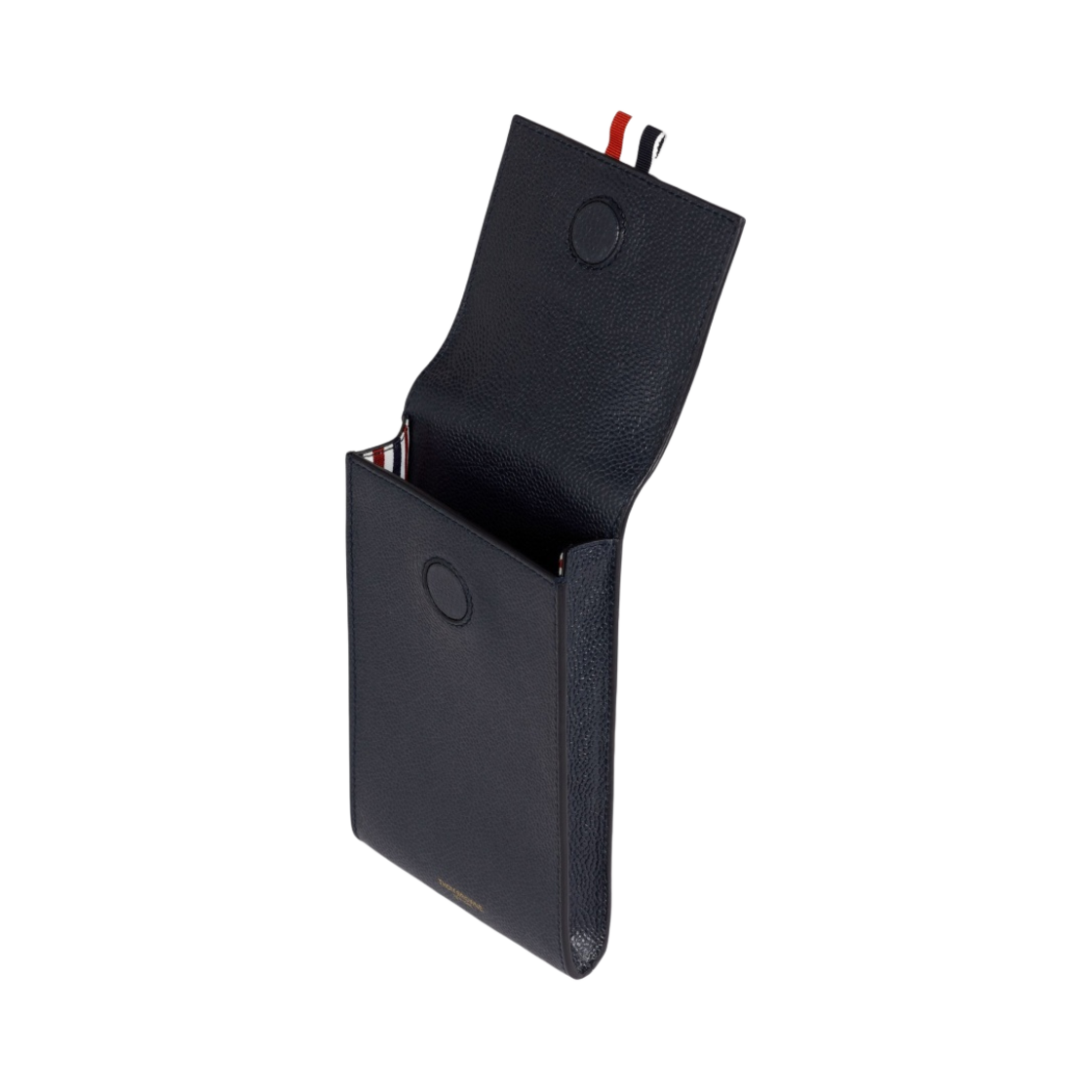 톰브라운 사선 플랩 폰 홀더 네이비(Thom Browne 4-Bar Flap Phone Holder Navy) - 2