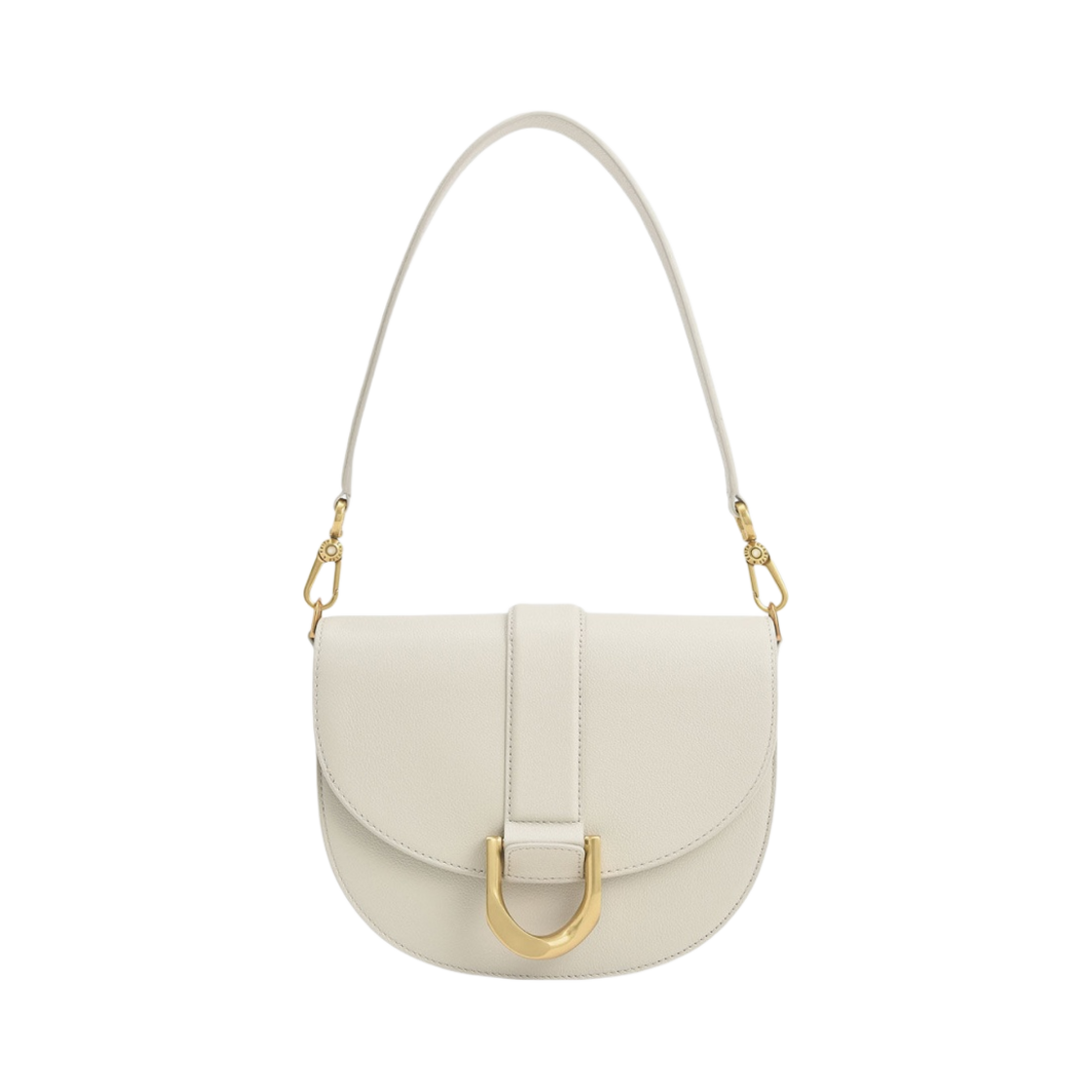 찰스앤키스 개빈 새들백 초크(Charles & Keith Gabine Saddle Bag Chalk)