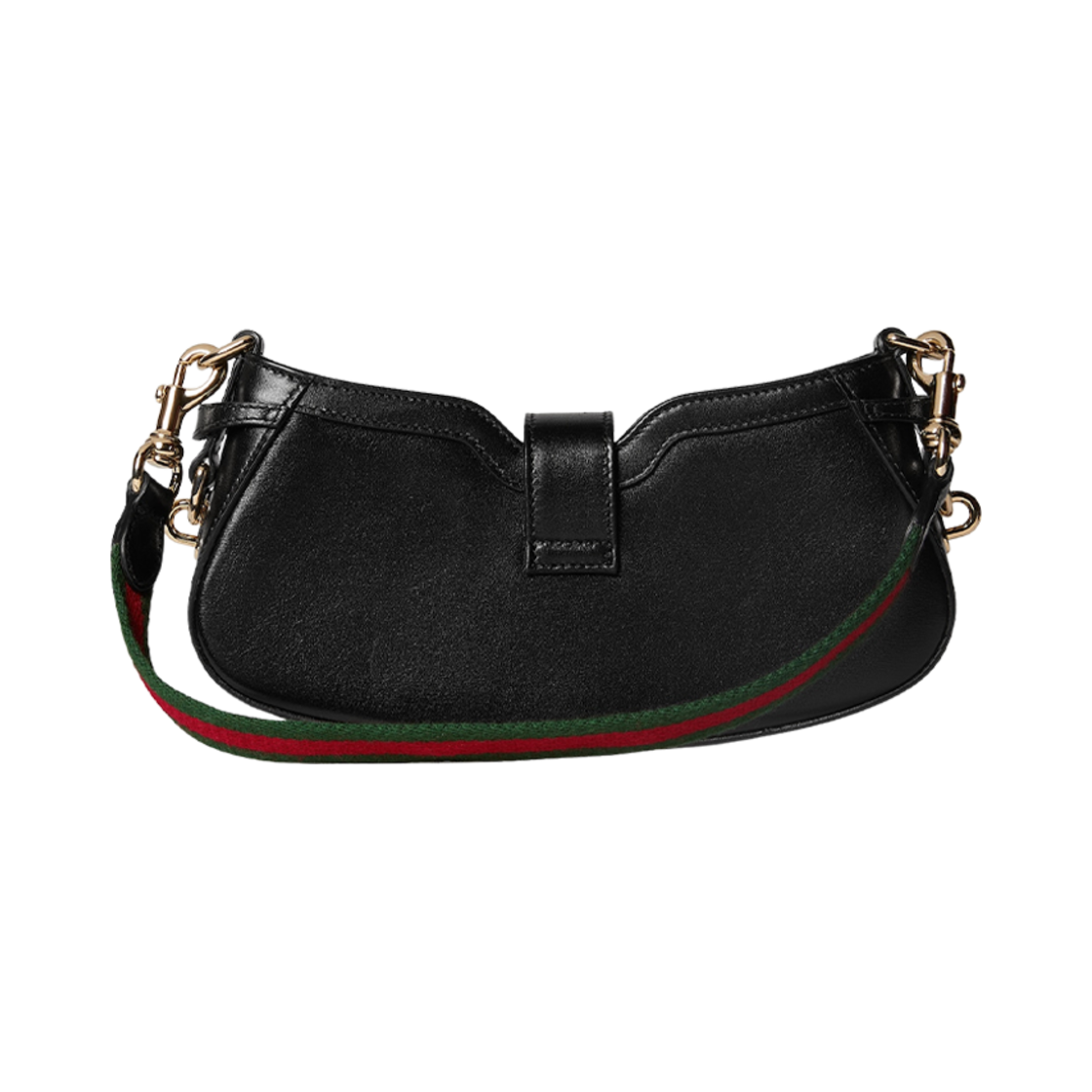 구찌 문 사이드 미니 숄더백 블랙 레더(Gucci Moon Side Mini Shoulder Bag Black Leather) - 2