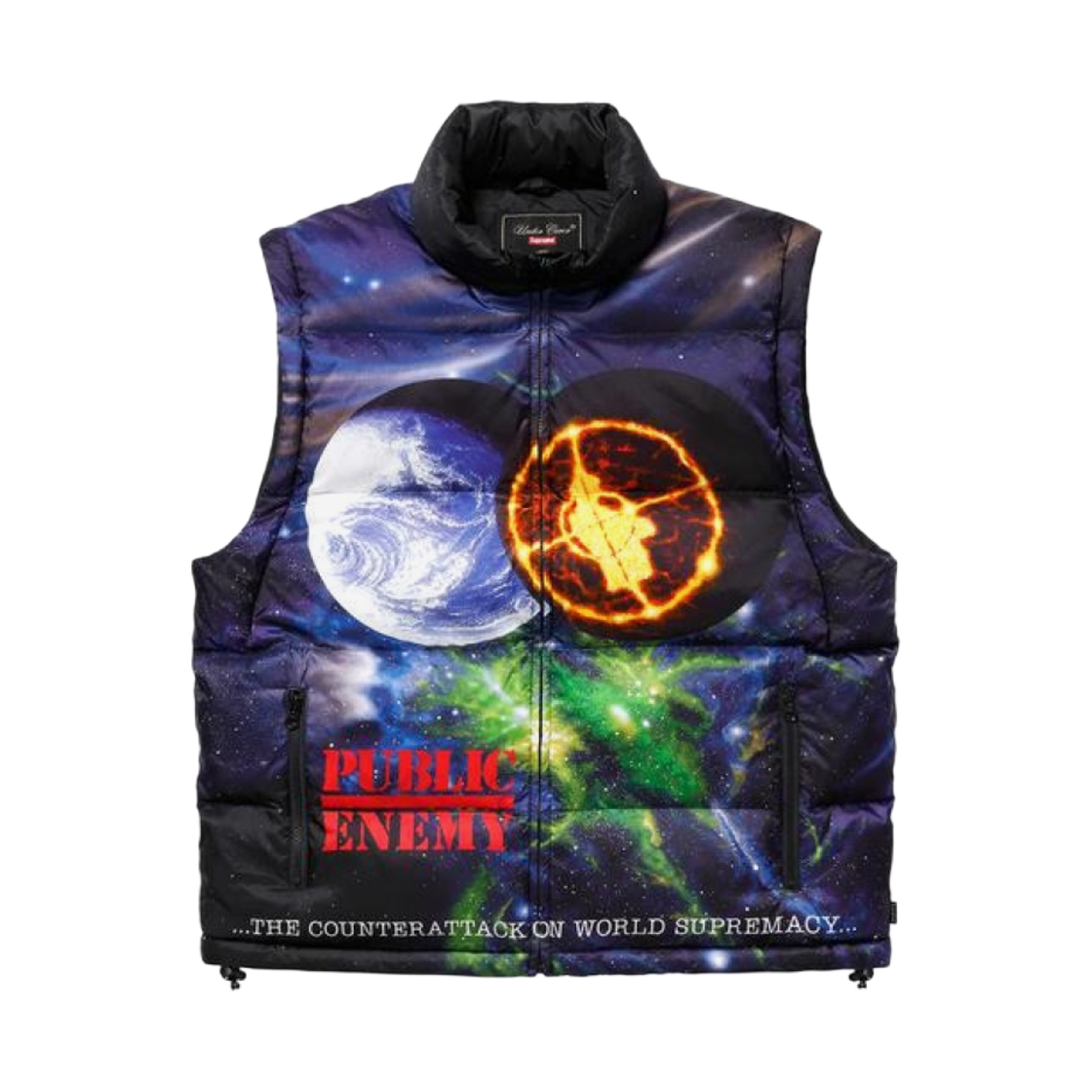 슈프림 x 언더커버 퍼블릭 에너미 퍼피 자켓 멀티컬러 - 18SS(Supreme x Undercover Public Enemy Puffy Jacket Multi-Color - 18SS) - 2