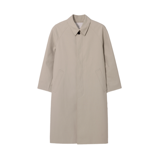 UDTR5A101I1 Dunst Unisex Refined Mac Coat Light Beige