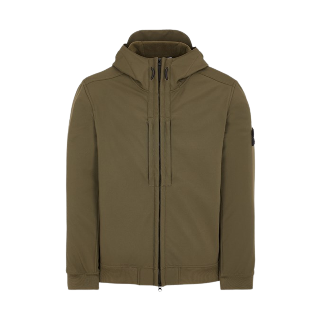 스톤 아일랜드 Q0122 소프트 쉘-R E.Dye 테크놀로지 자켓 올리브 그린 - 23FW(Stone Island Q0122 Soft Shell-R E.Dye Technology Jacket Olive Green - 23FW) - 1