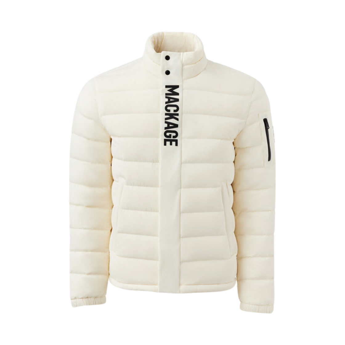 맥카지 피어스 스트래치 라이트 다운 자켓 스탠드 칼라 크림(Mackage Piers Stretch Light Down Jacket with Stand Collar Cream)
