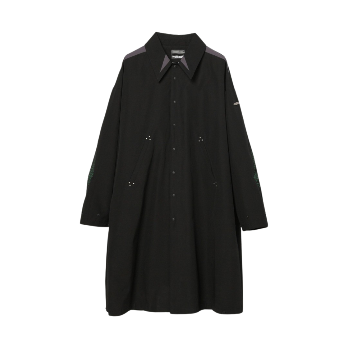 FWRSCCA101M Opening Project Black Edition Cosmic Snap Coat Black