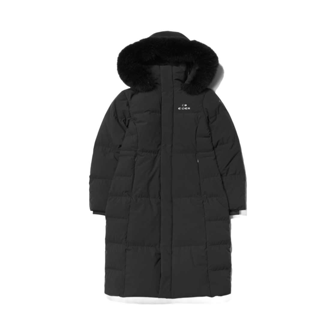 (W) 아이더 스칼렛 롱 다운 자켓 차콜 그레이((W) Eider Scarlett Long Down Jacket Charcoal Grey) - 1