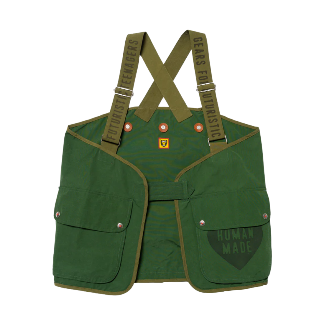 휴먼 메이드 헌팅 베스트 그린(Human Made Hunting Vest Green) - 2