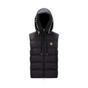 Moncler Cardamine Down Vest Black - 24FW