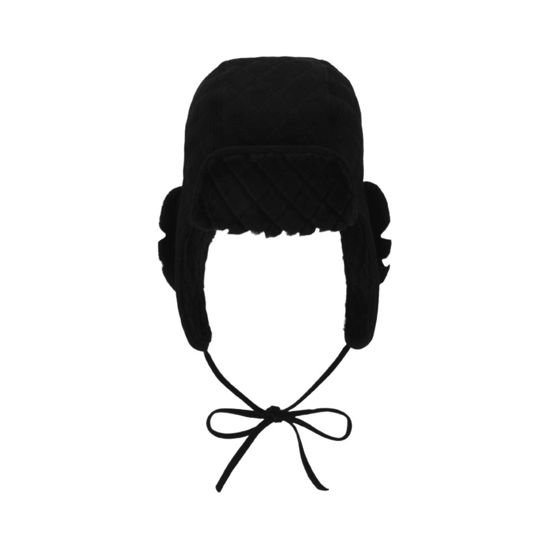 샤넬 햇 시어링 램스킨 블랙(Chanel Hat Shearling Lambskin Black) - 3