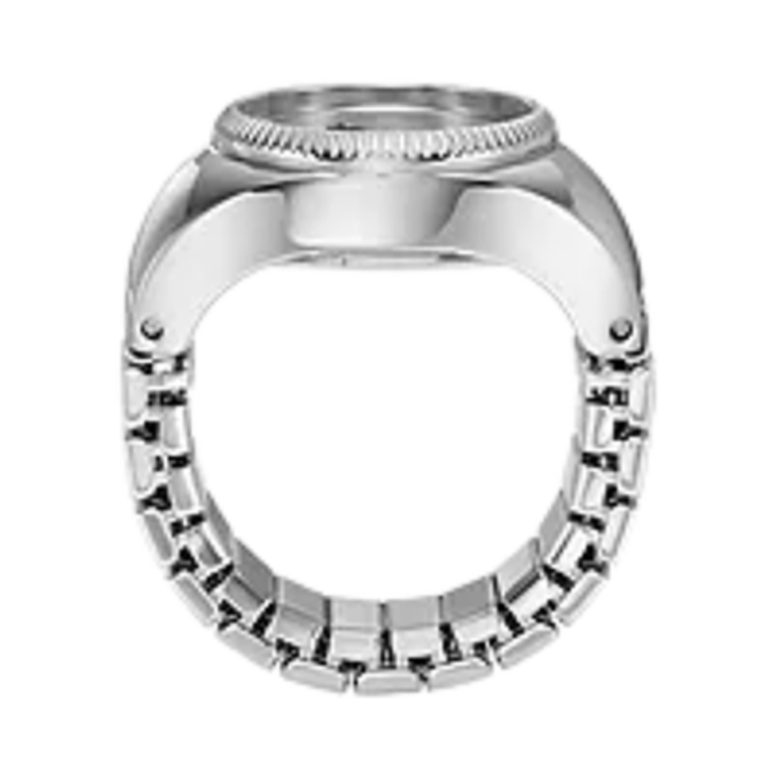 (W) 파슬 워치 링 쿼츠 투핸드 15mm 스테인리스 스틸 실버((W) Fossil Watch Ring Quartz Two-Hand 15mm Stainless Steel Silver) - 2