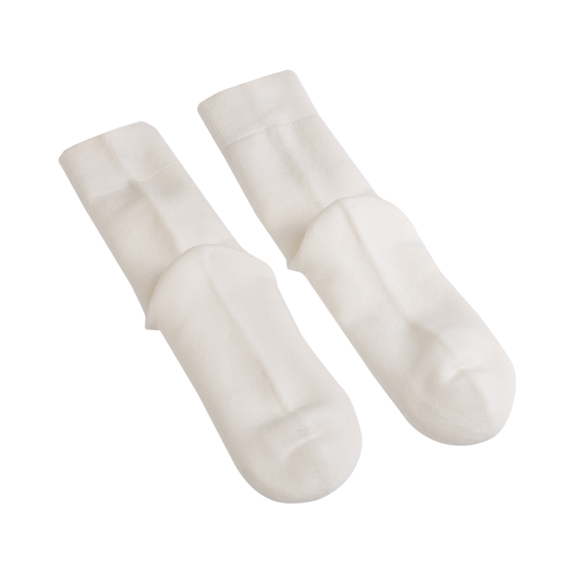 L22EBSCW307AMIV LI2 Merino Wool Crew Socks Ivory