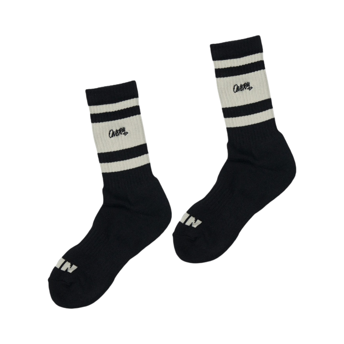원알엠 와일드 캣츠 스포츠 삭스 버전 1 블랙 크림(ONERM Wild Cats Sports Socks Ver.1 Black Cream)