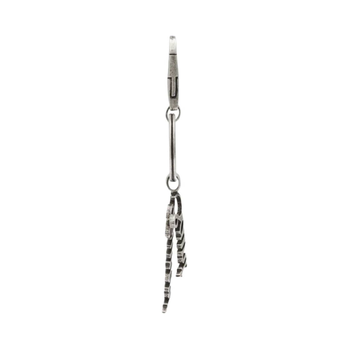 생로랑 메탈 키링 옥시다이즈 실버(Saint Laurent Keyring in Metal Oxidized Silver) - 3