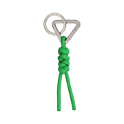 Bottega Veneta Triangle Keyring Parakeet