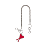 AMI de Coeur Chain Keyring Scarlet Red
