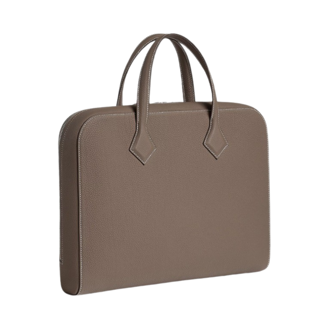 에르메스 빅토리아 라이트 브리프케이스 토고 & 팔라듐 하드웨어 에뚜쁘(Hermes Victoria Light Briefcase Togo & Palladium Etoupe) - 3