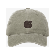 Carlyn New Logo Washed Cap Khaki_J74104010K