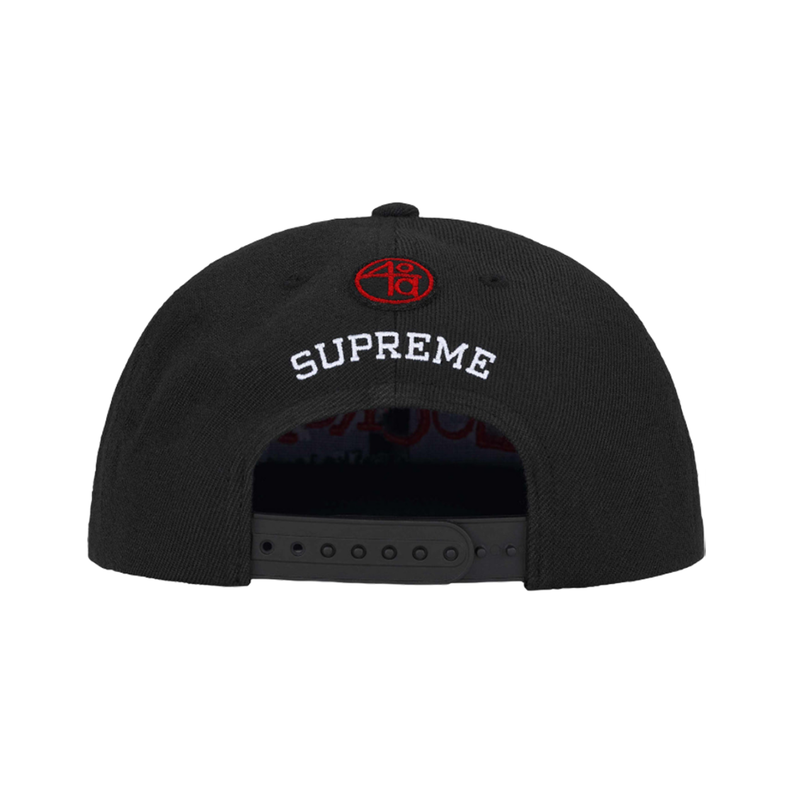 슈프림 x 40 에이커스 클라커스 6-패널 블랙 - 25SS(Supreme x 40 Acres Clockers 6-Panel Black - 25SS) - 2