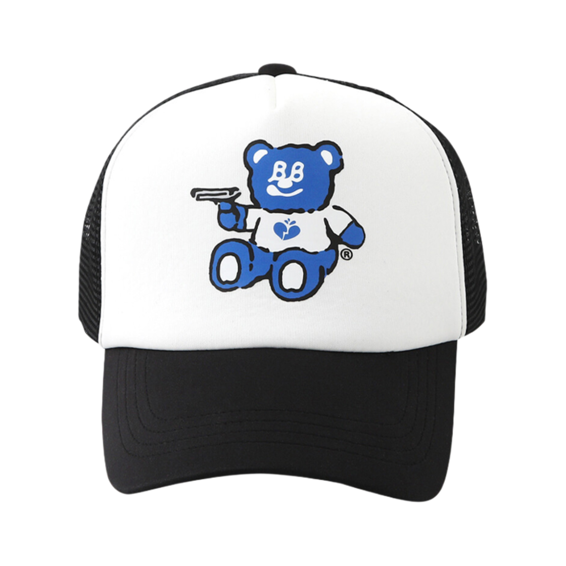 배드블루 배드베어 캡 블랙(BadBlue Badbear Cap Black)