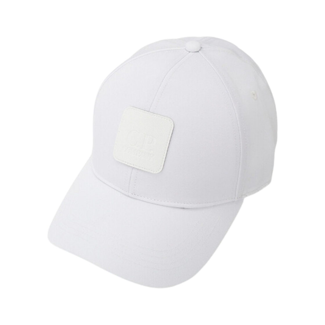 C.P. 컴퍼니 메트로폴리스 폴리에스터 트윌 캡 화이트 - 23SS(C.P. Company Metropolis Polyester Twill Cap White - 23SS) - 1