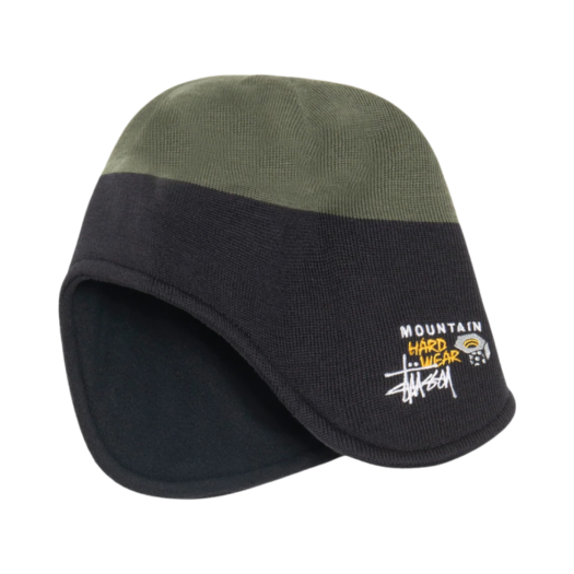 STÜSSY MOUNTAIN HARDWEAR EAR FLAP BEANIE Stussy x Mountain Hardwear Caelum Dome Beanie Nitric Blue